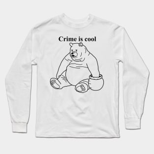 Bad Bear with Honey Pot Long Sleeve T-Shirt